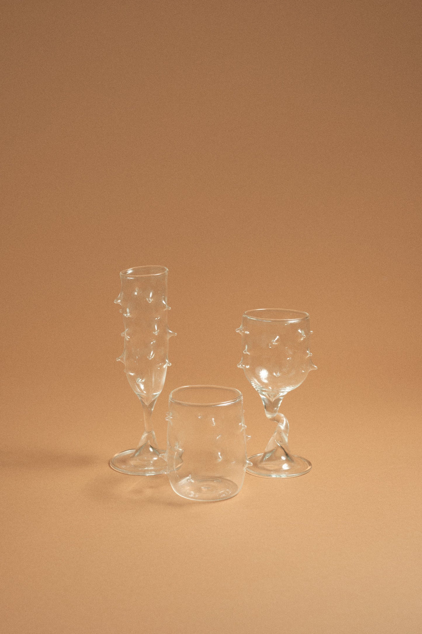Pufferfish Glass, Clear