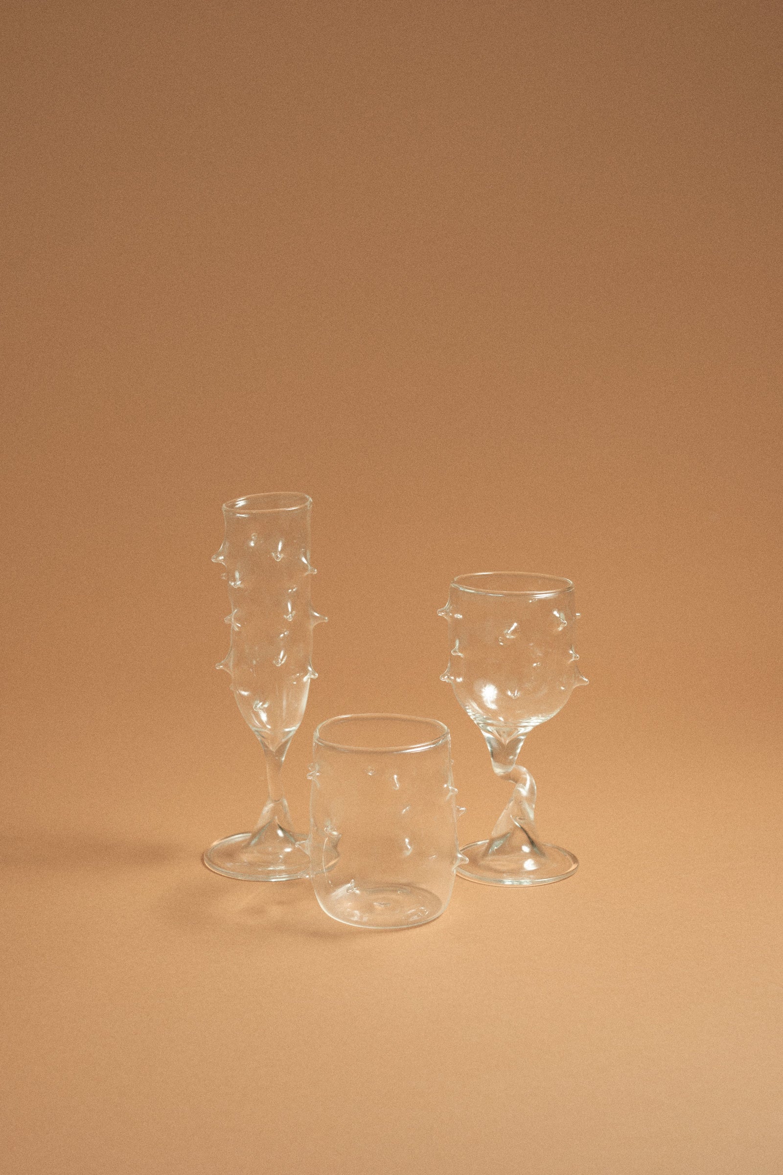Pufferfish Tumbler, Clear