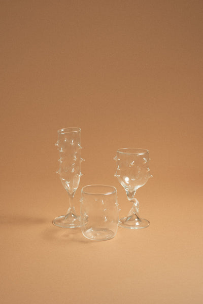 Pufferfish Tumbler, Clear