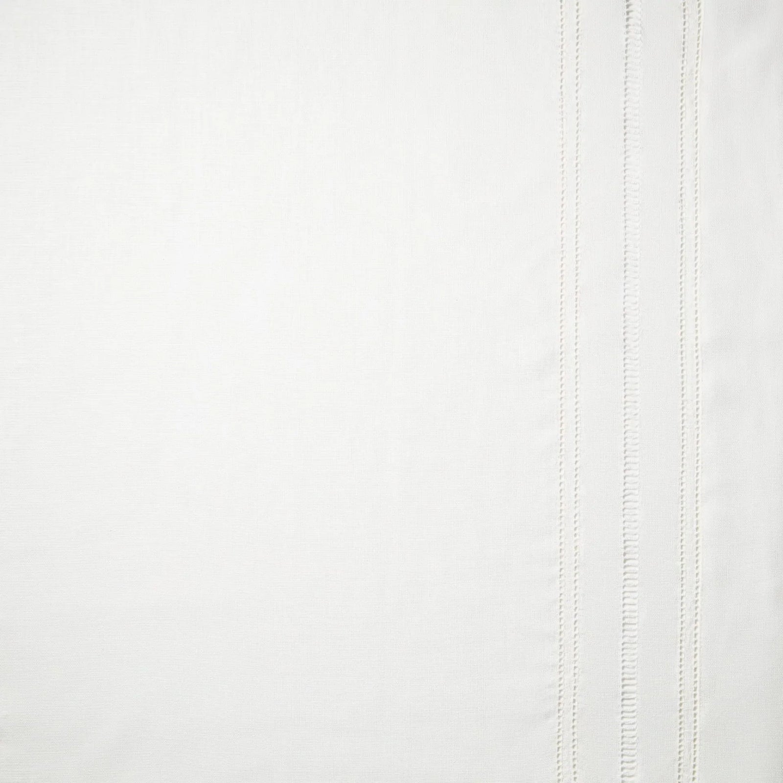 Drawn Thread Curtains - Hem & Ladder Stitch Edge