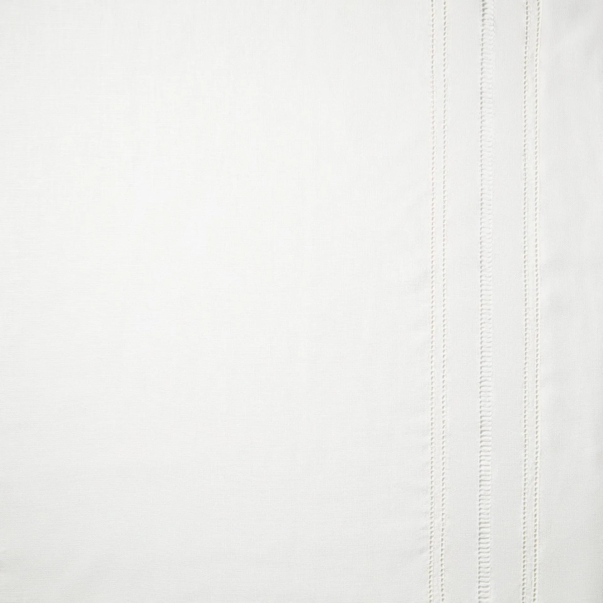 Drawn Thread Curtains - Hem & Ladder Stitch Edge