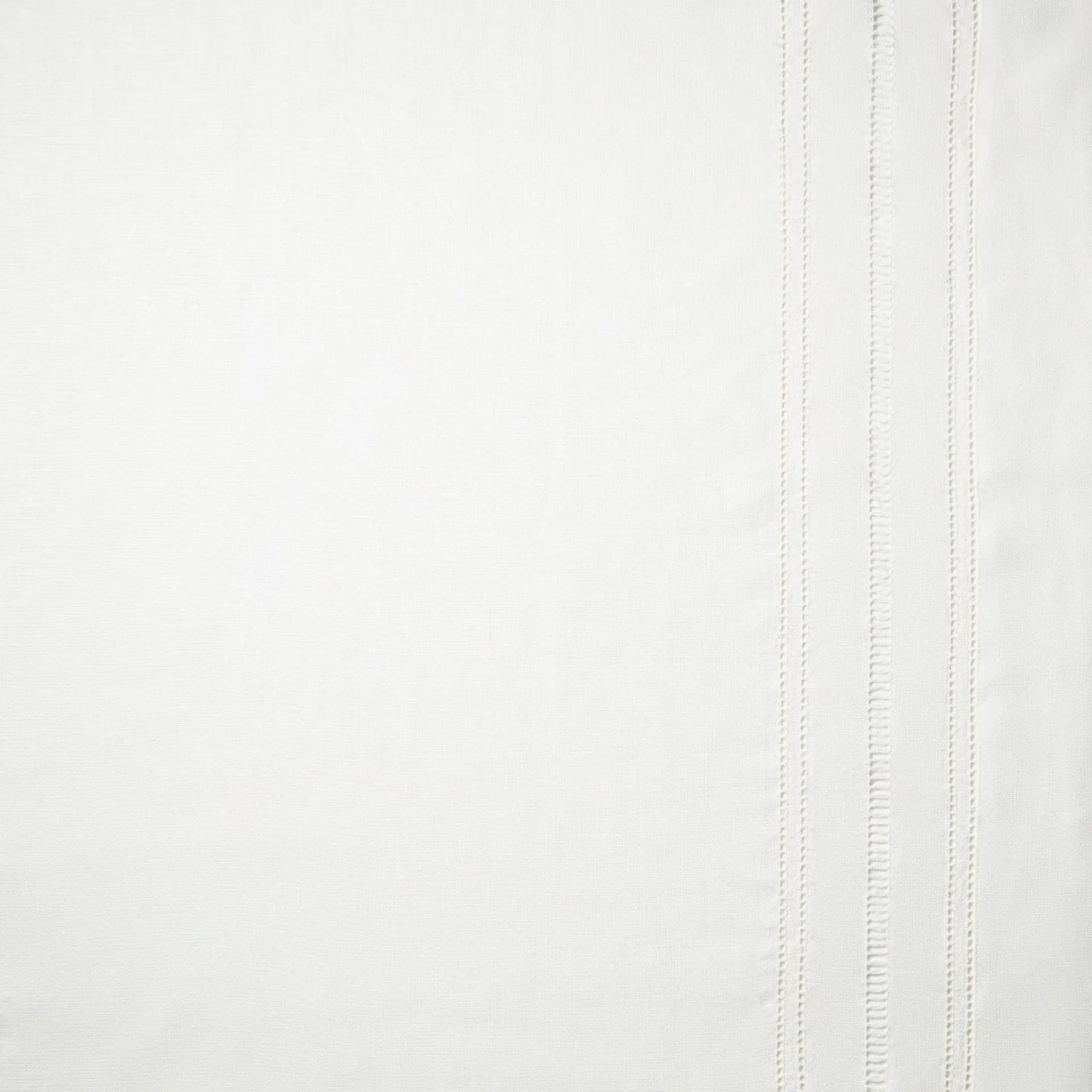 Drawn Thread Curtains - Hem & Ladder Stitch Edge