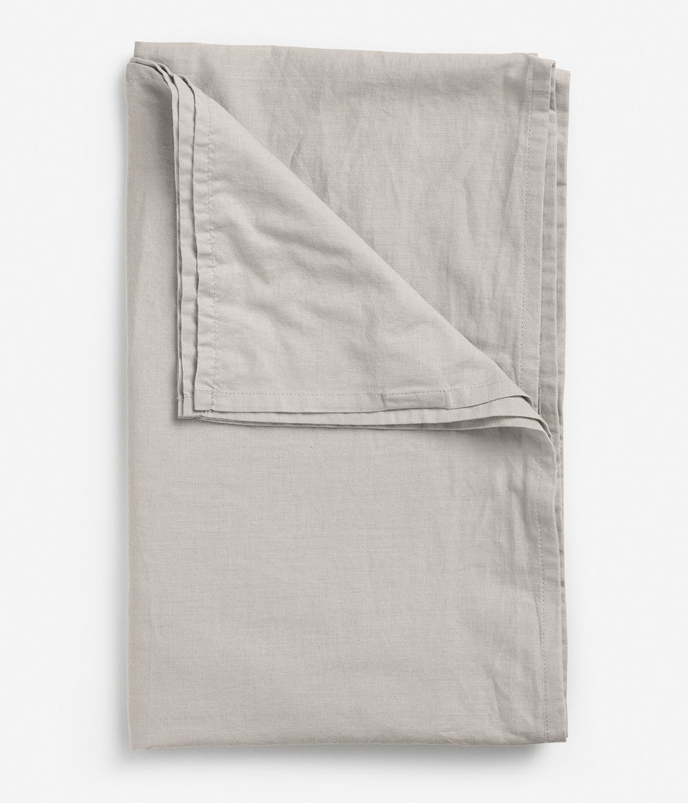 Flat Sheet 260x260 cm Pebble