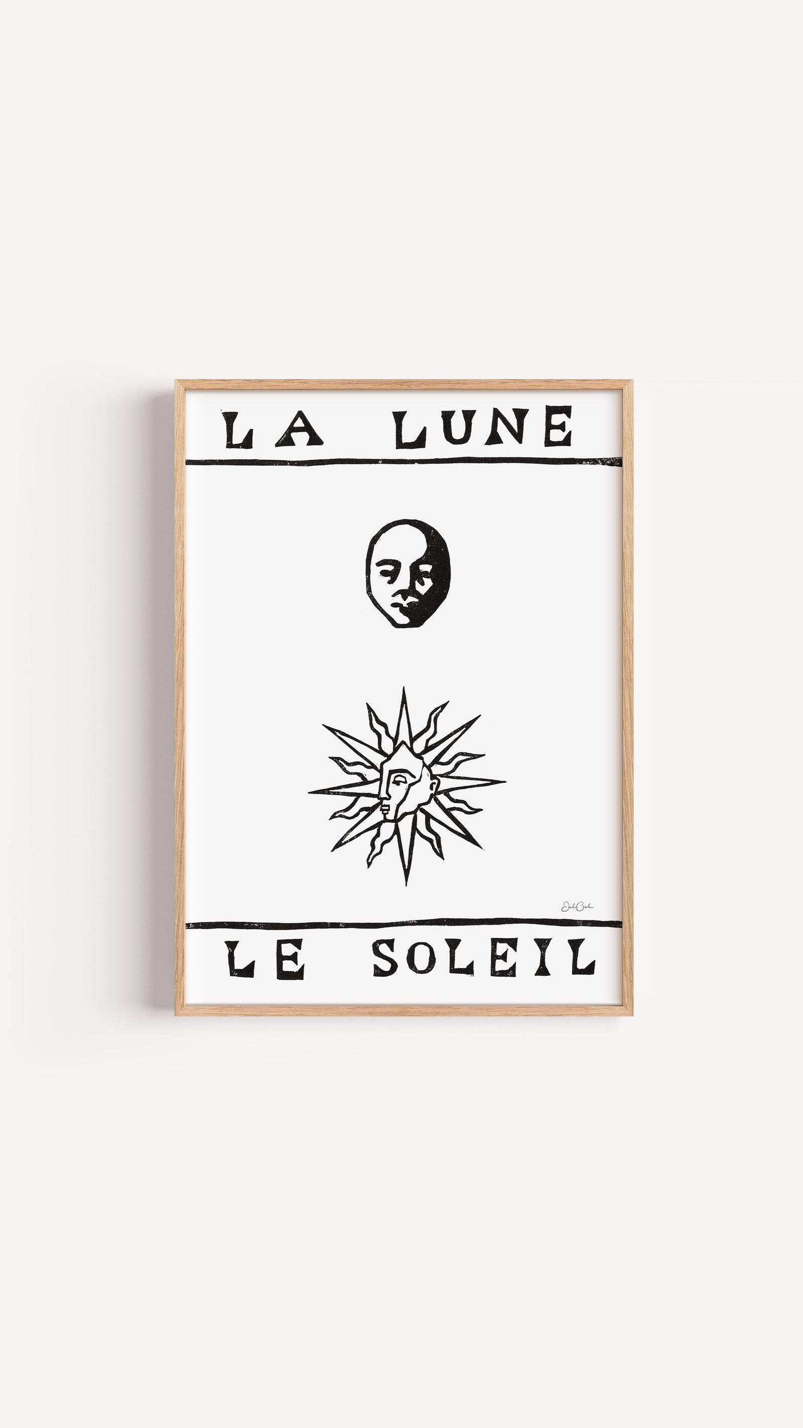Les Fleurs l - Botanical Art Print