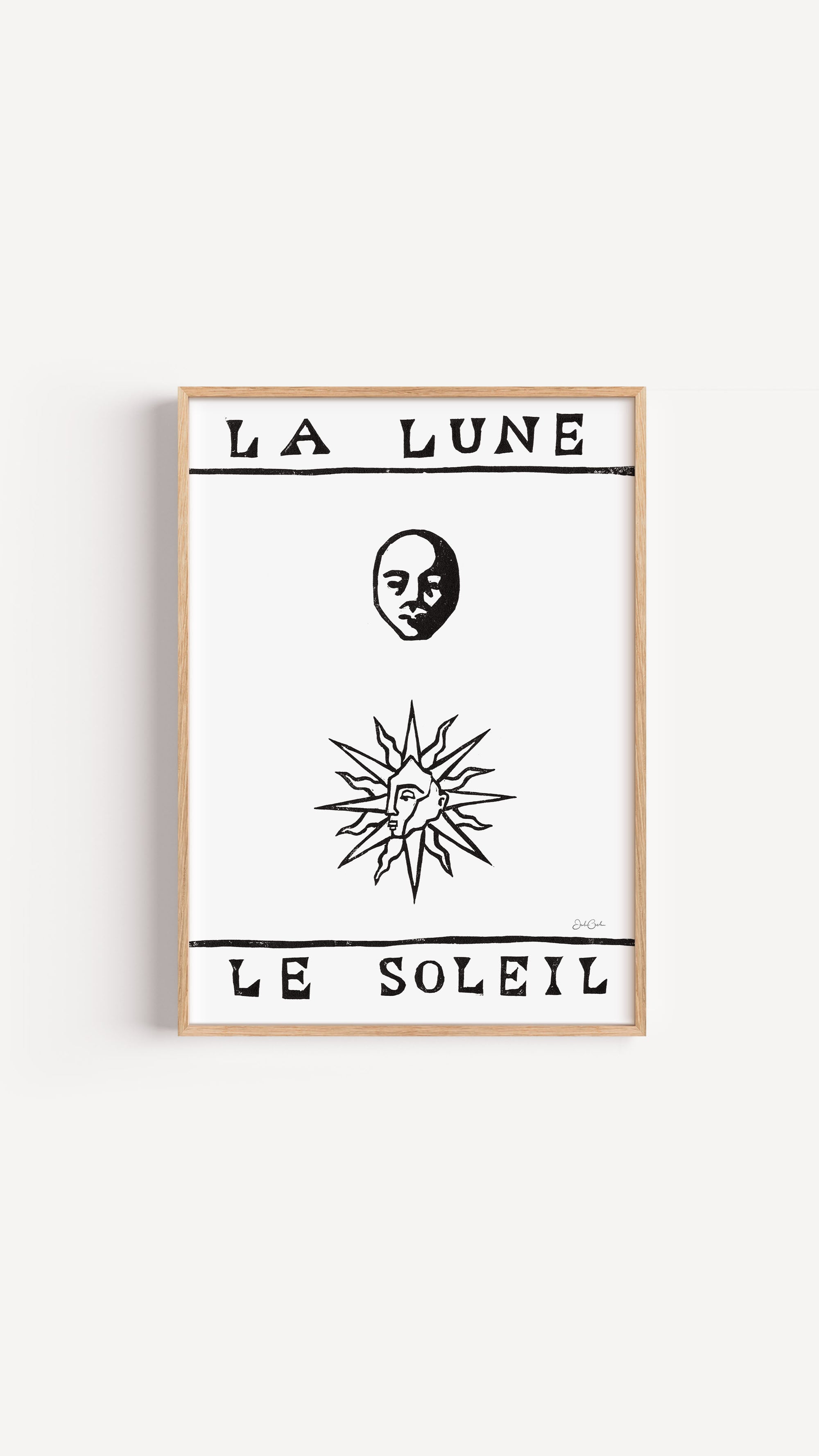 Les Fleurs l - Botanical Art Print