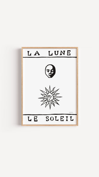 Les Fleurs l - Botanical Art Print