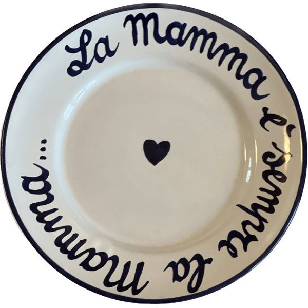 La Famiglia Plate 16cm La Mamma