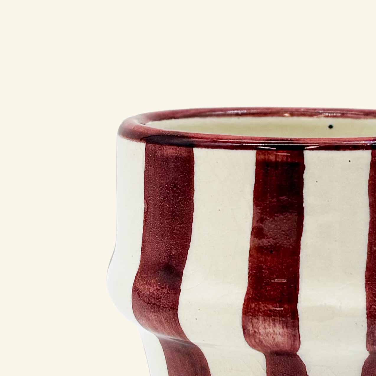 Ceramic Stripe Cup