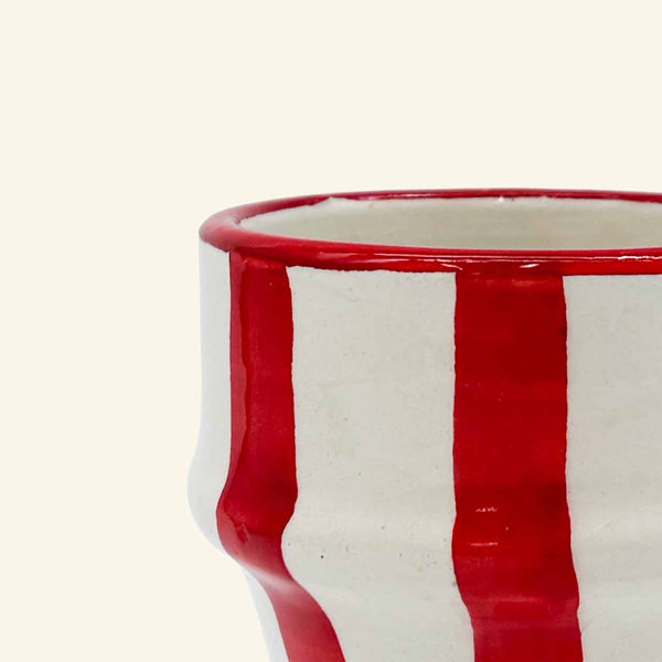 Ceramic Stripe Cup