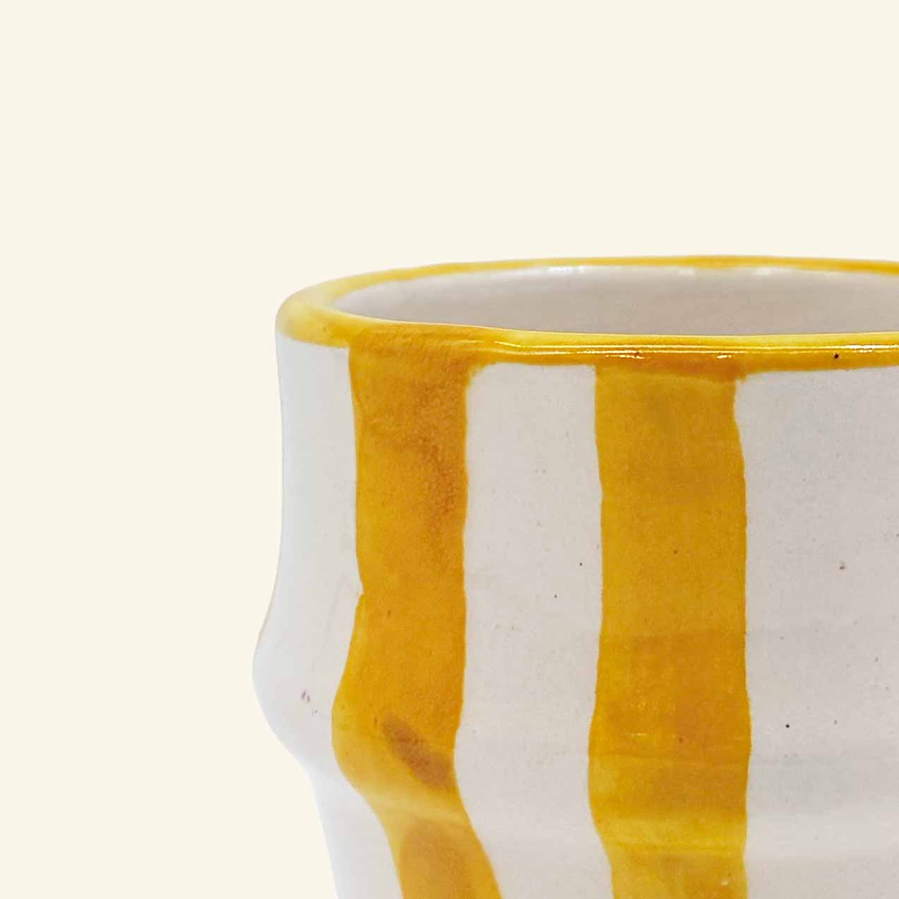 Ceramic Stripe Cup