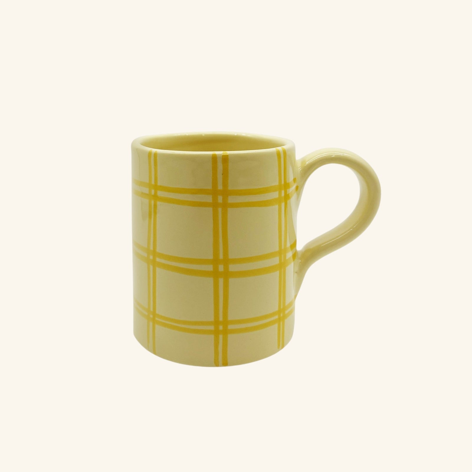 Gingham Mug
