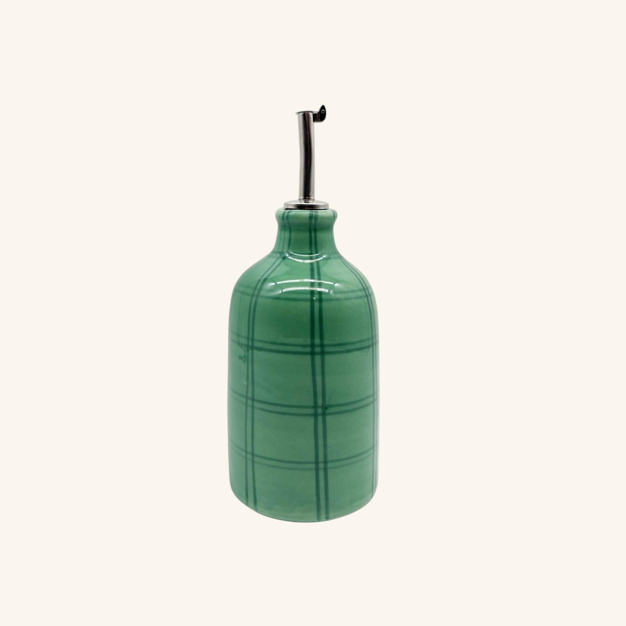 Gingham Oil Bottle