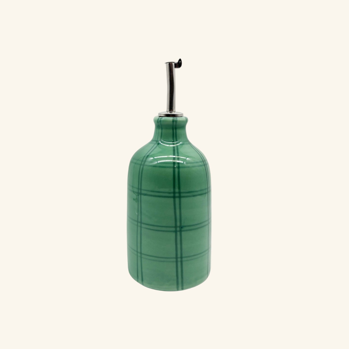 Gingham Oil Bottle