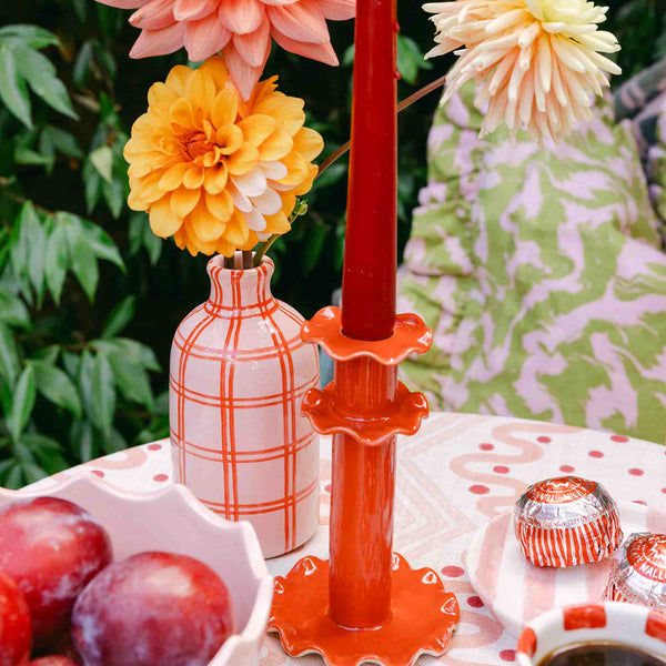 Gingham Oil Bottle