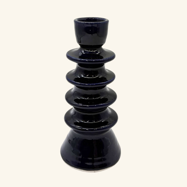 Large Ceramic Candlestick
