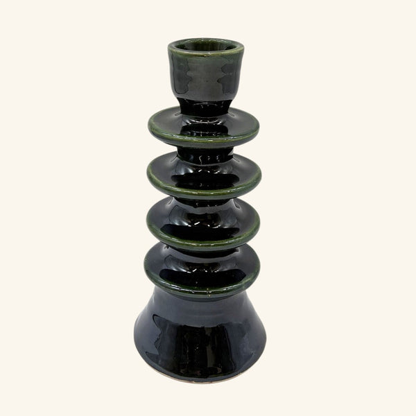 Large Ceramic Candlestick