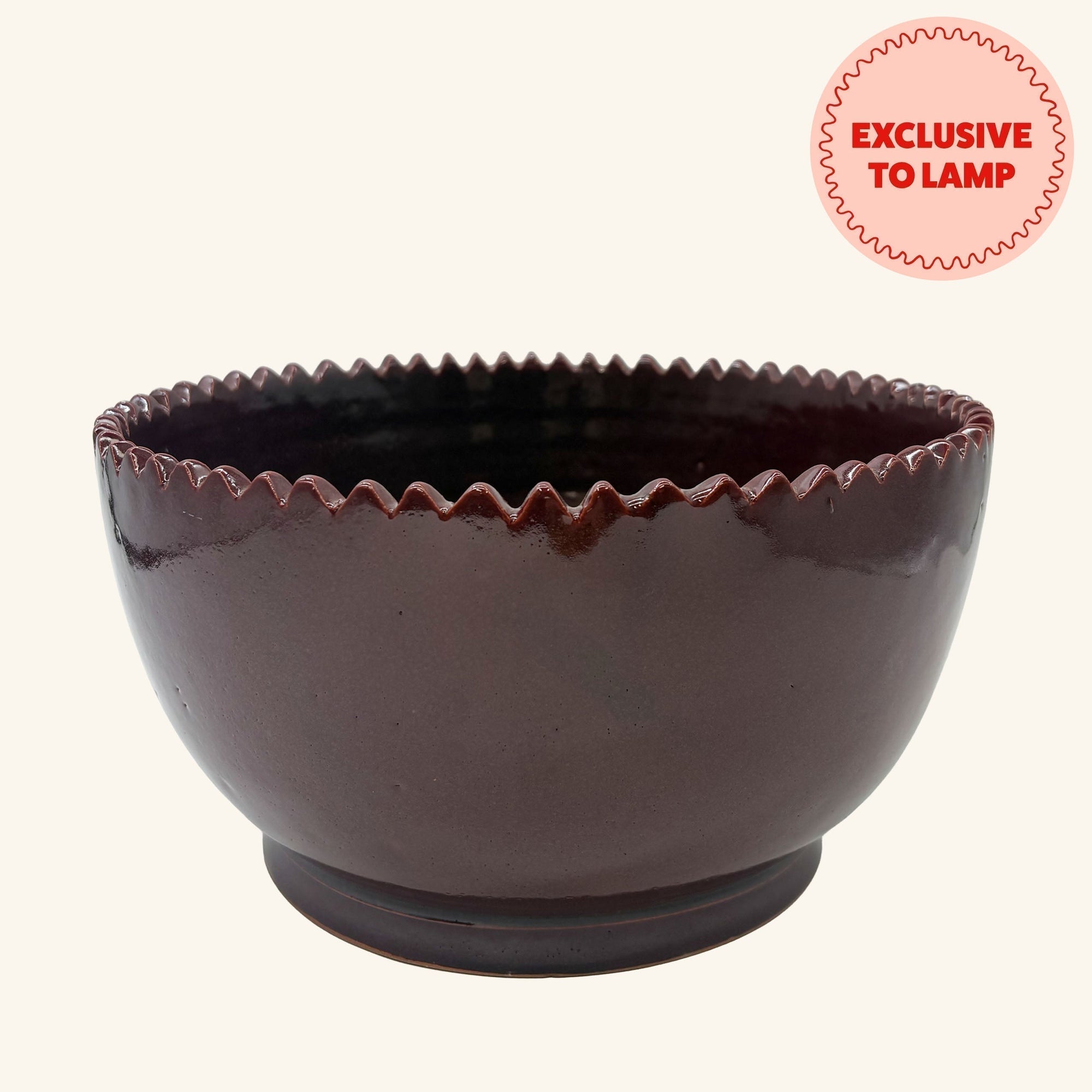 Large Zig Zag Bowl