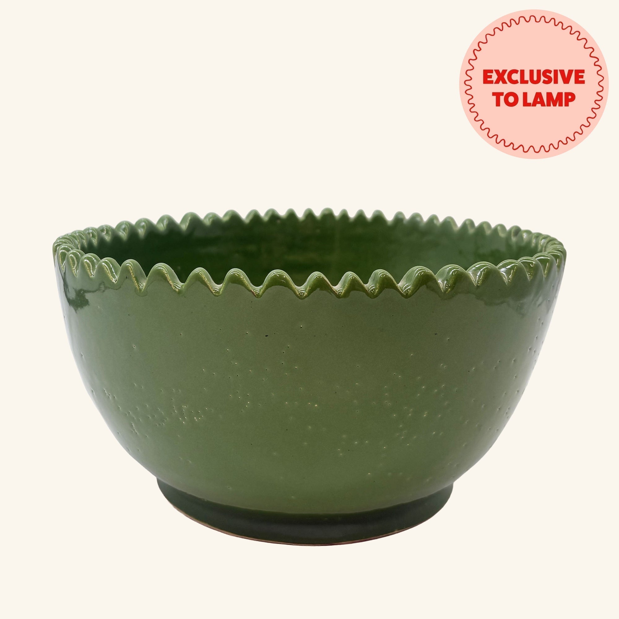 Large Zig Zag Bowl