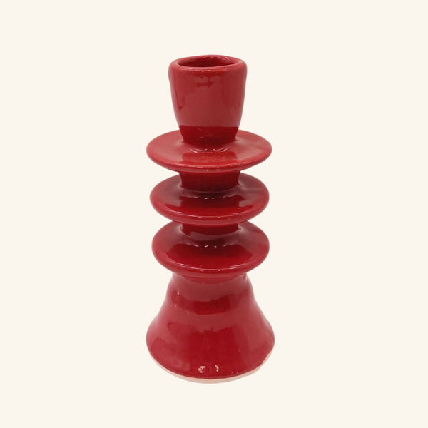 Medium Ceramic Candlestick
