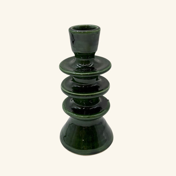 Medium Ceramic Candlestick