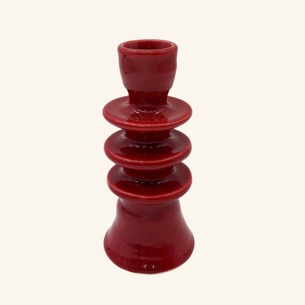 Medium Ceramic Candlestick
