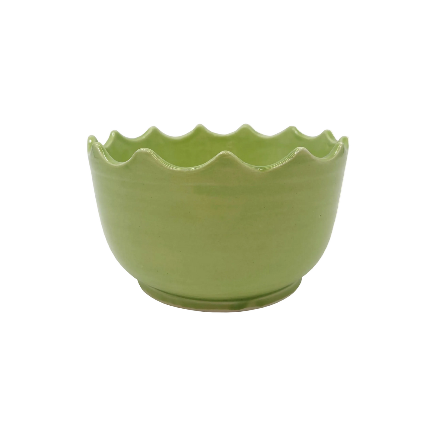 Medium Scalloped Edge Bowl
