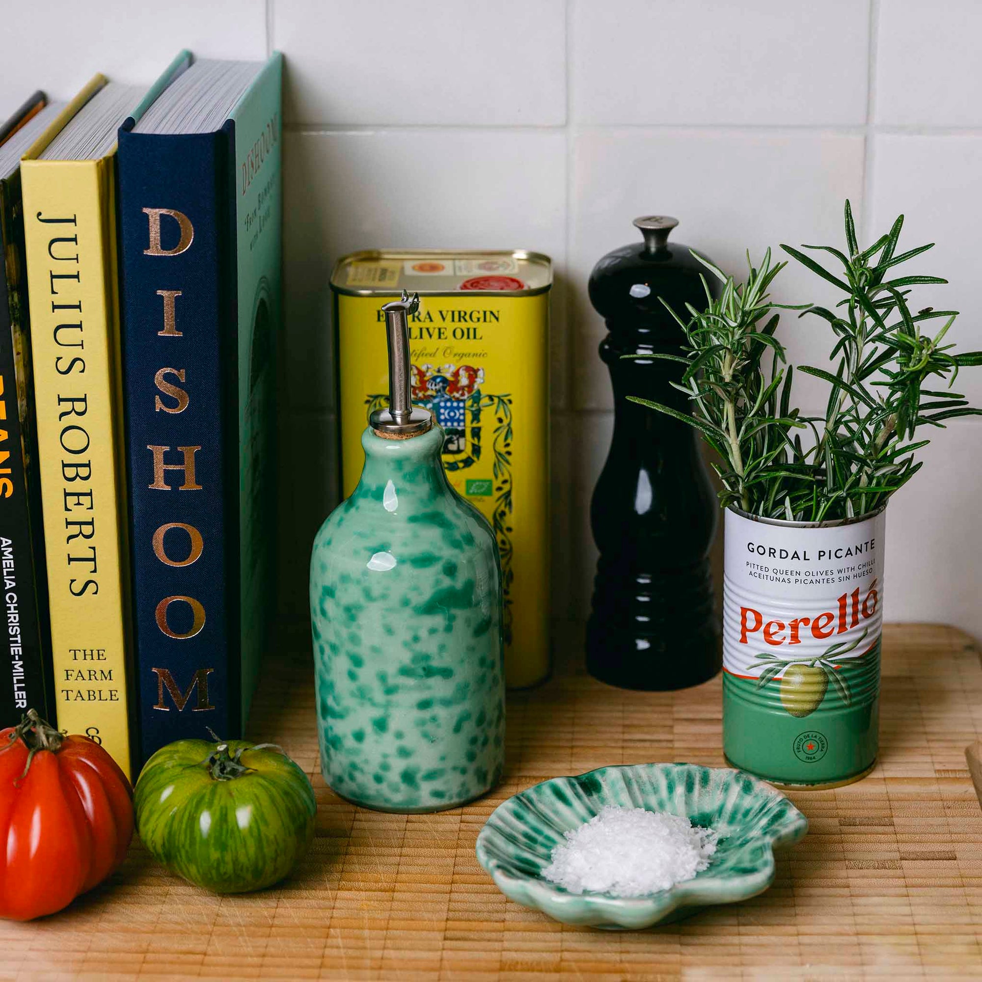 Splatterware Oil Bottle