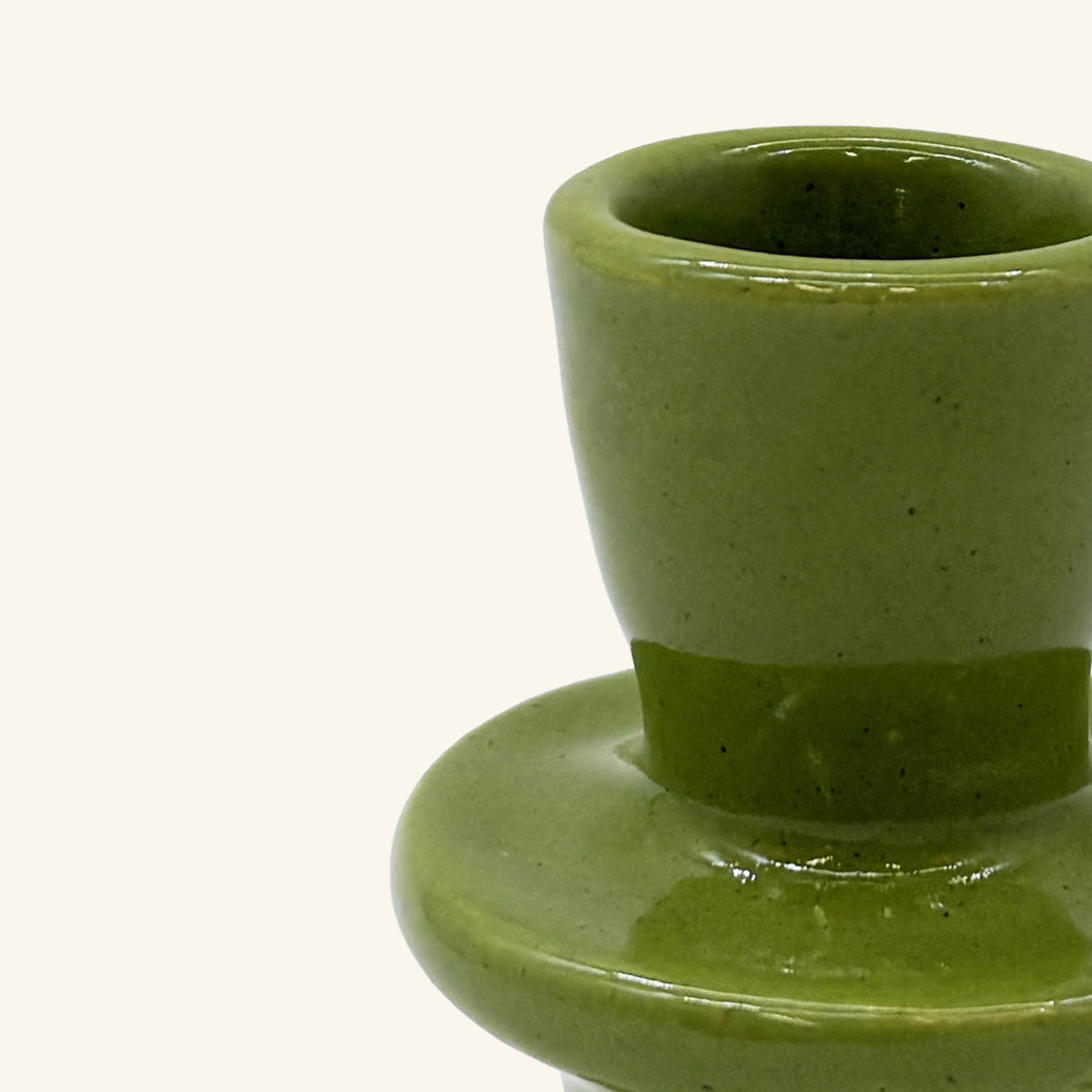 Medium Ceramic Candlestick