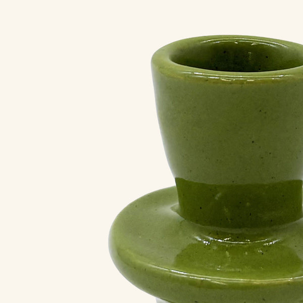 Tall Ceramic Candlestick