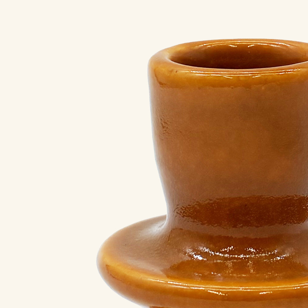 Tall Ceramic Candlestick