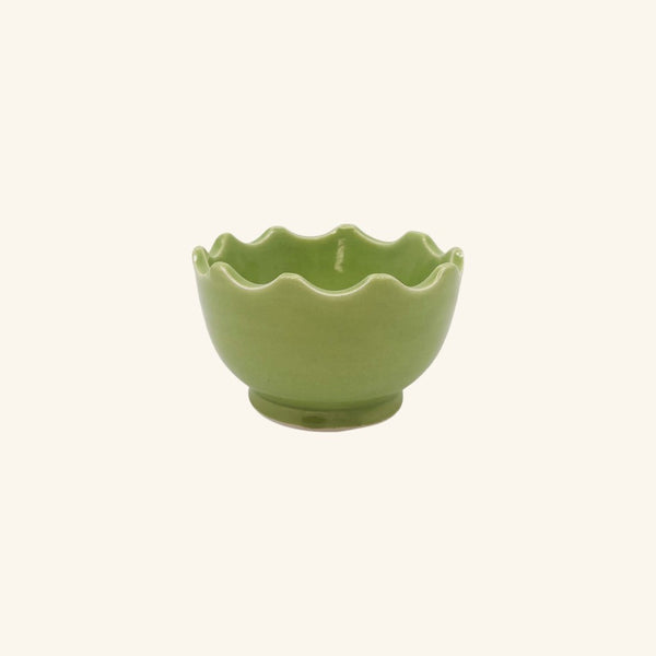 Small Scalloped Edge Bowl