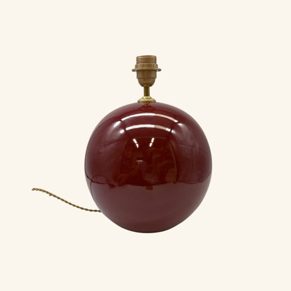 Ceramic Sphere Lamp Base