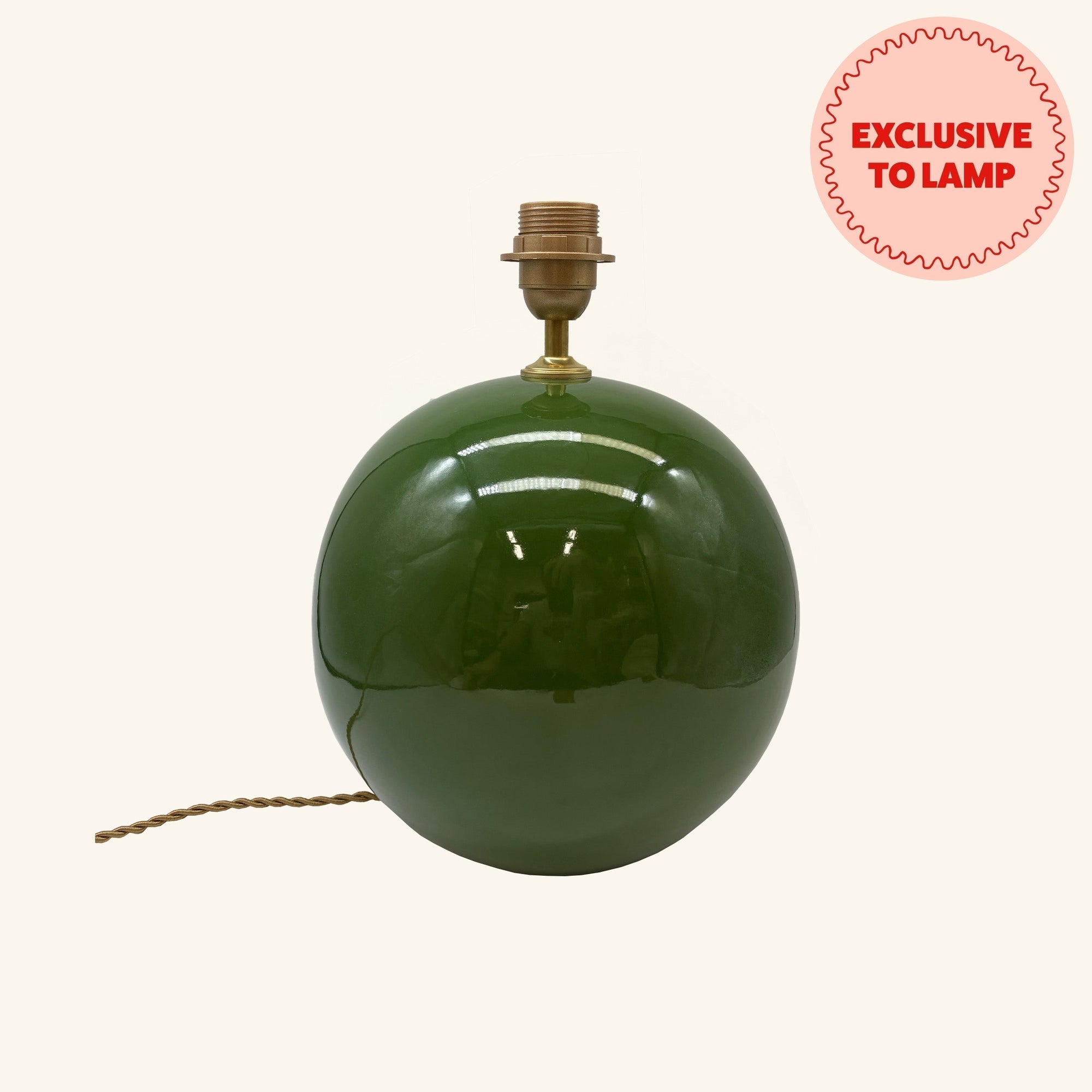 Ceramic Sphere Lamp Base LAMP LDN