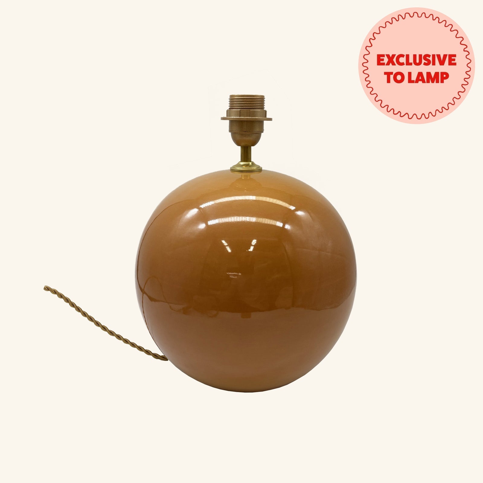 Ceramic Sphere Lamp Base LAMP LDN