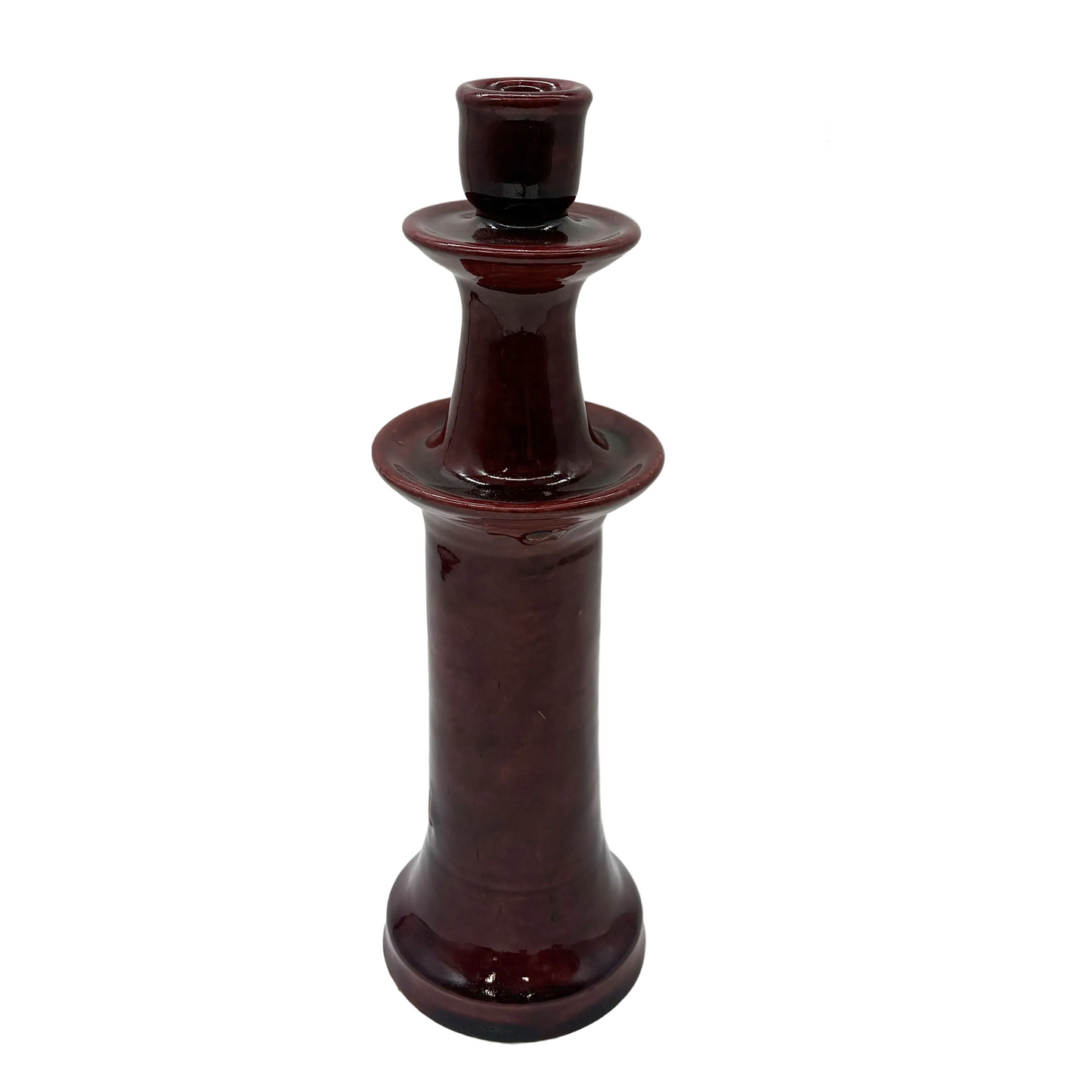 Tall Ceramic Candlestick