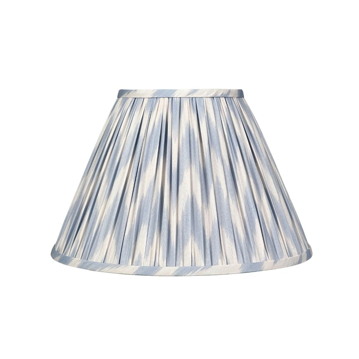 Lampshade Ikat Azure Large