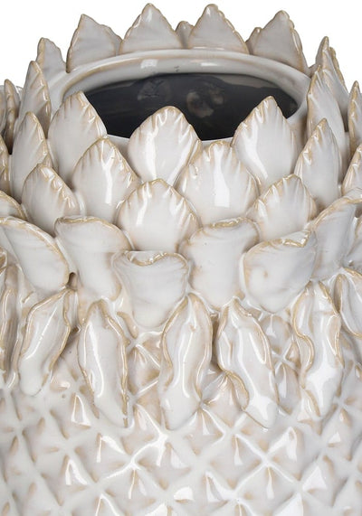 Large White Pineapple Vase - Casa by Josephine Jenno