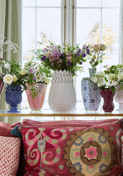 Large White Pineapple Vase - Casa by Josephine Jenno