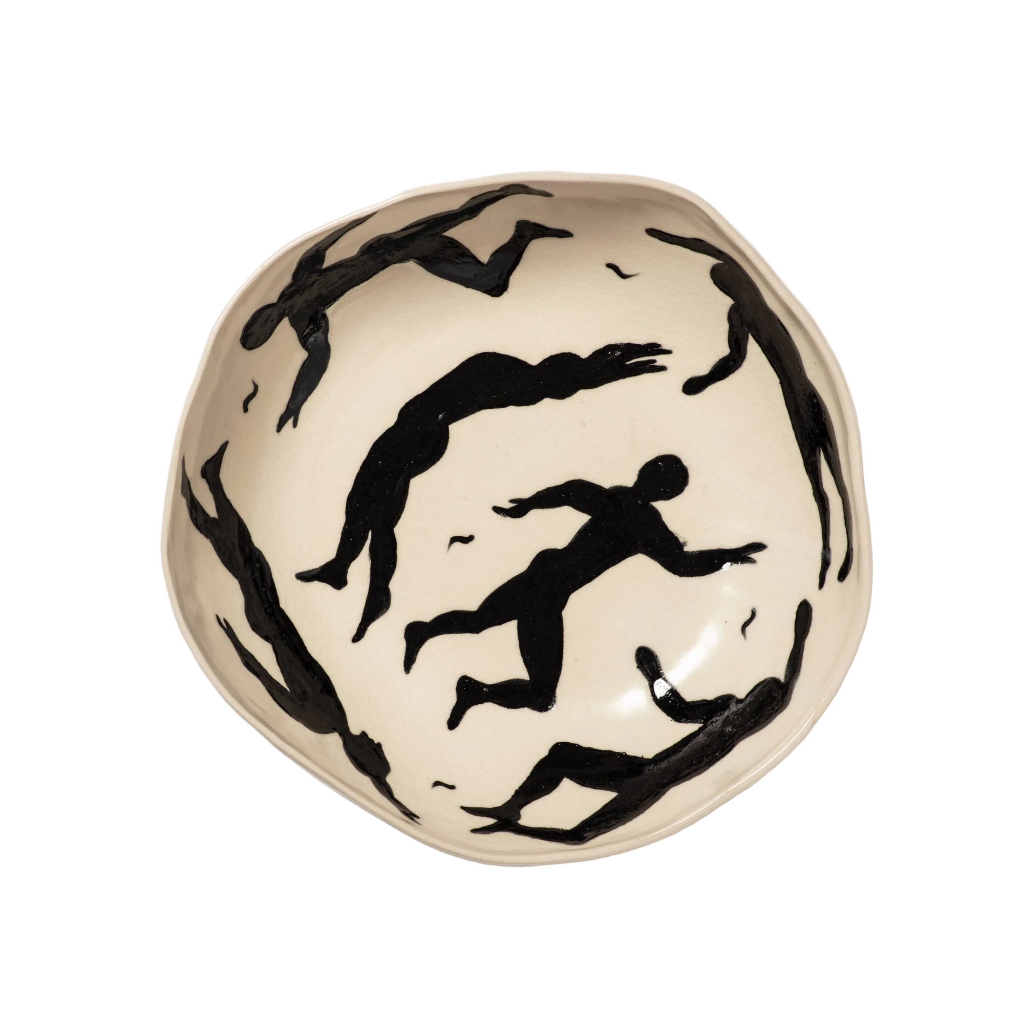 Large Swimmer Bowl