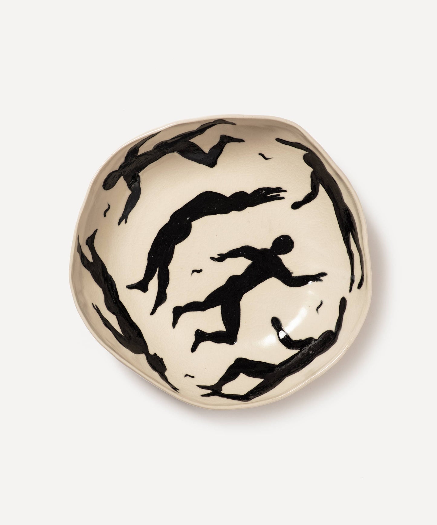 Large Swimmer Bowl