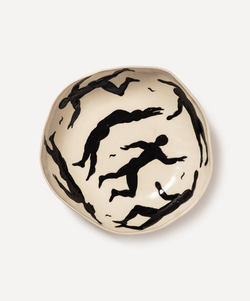Large Swimmer Bowl