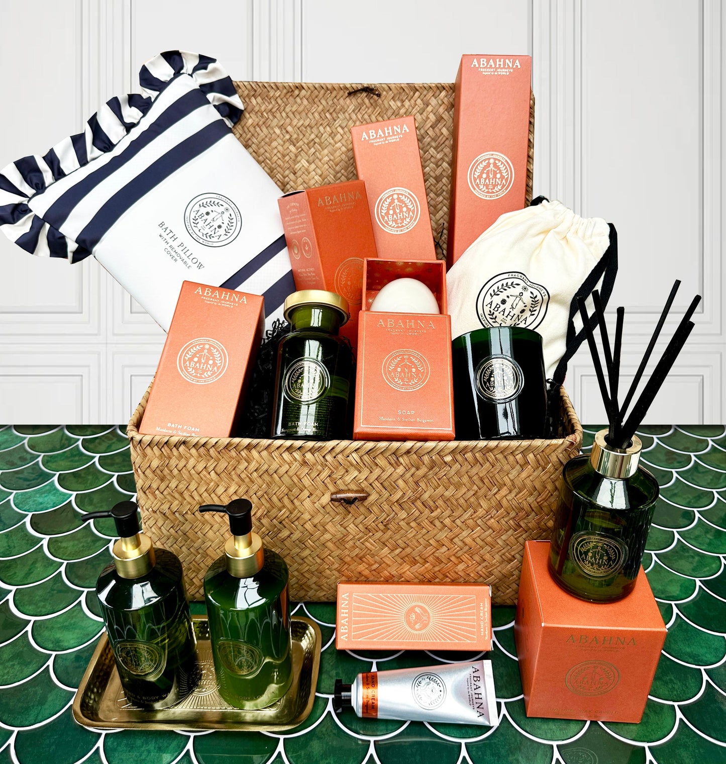 Ultimate Bathroom Hamper - Mandarin & Sicilian Bergamot