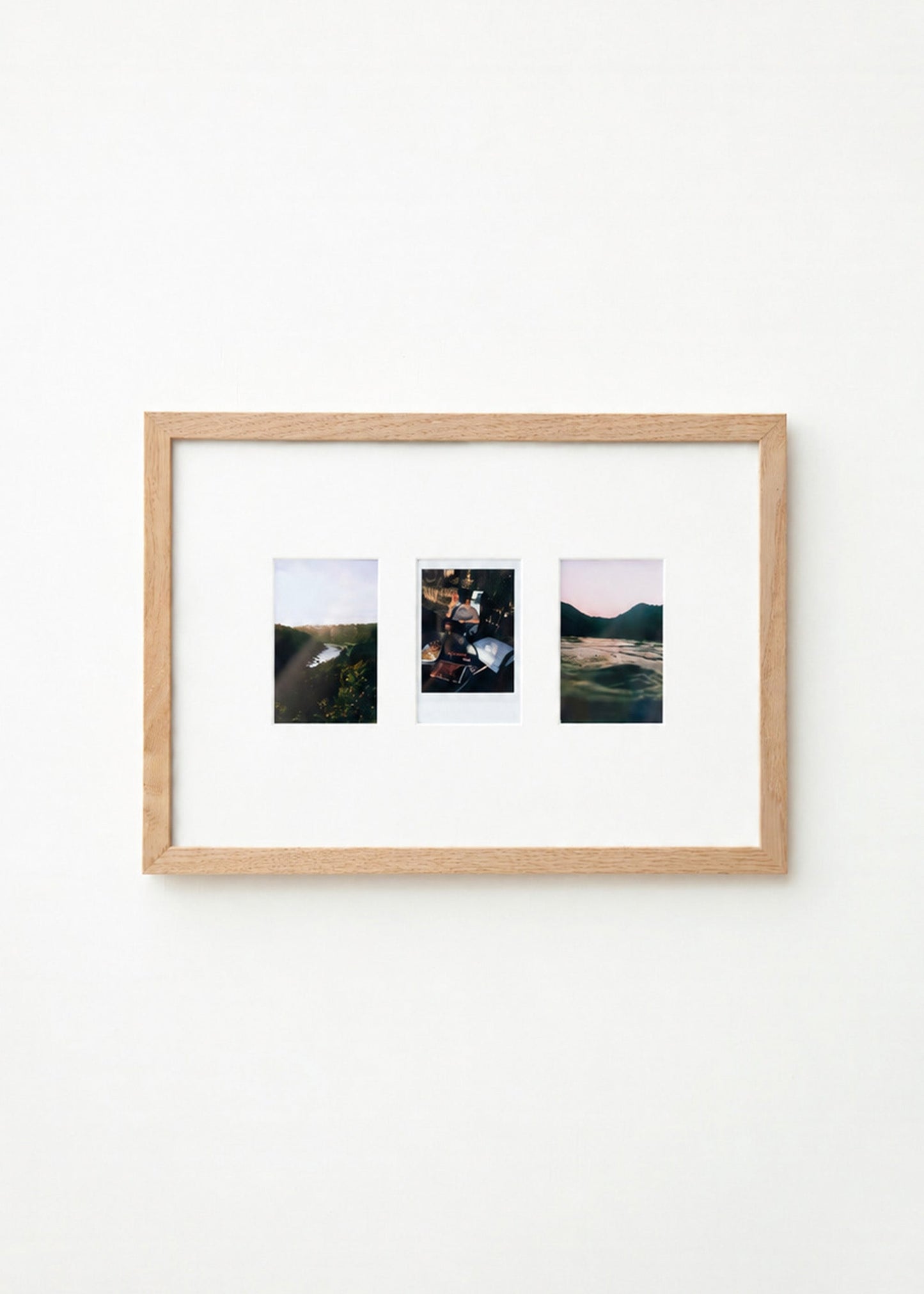 Classic Oak Wood Picture Frame
