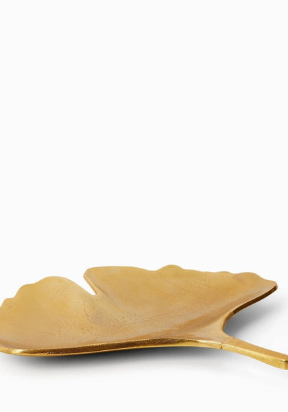 Le Grande Ginko Leaf Plate