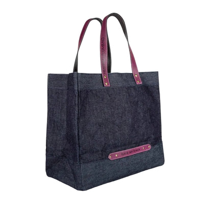 "Leave No Trace" tote bag - Purple - Heating & Plumbing London - 