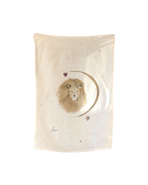 Linen Tea Towel "Leo"