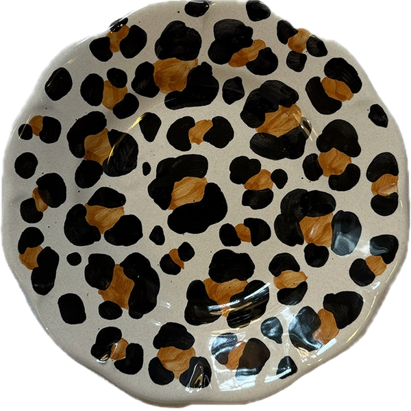 Leopard Plate 16cm