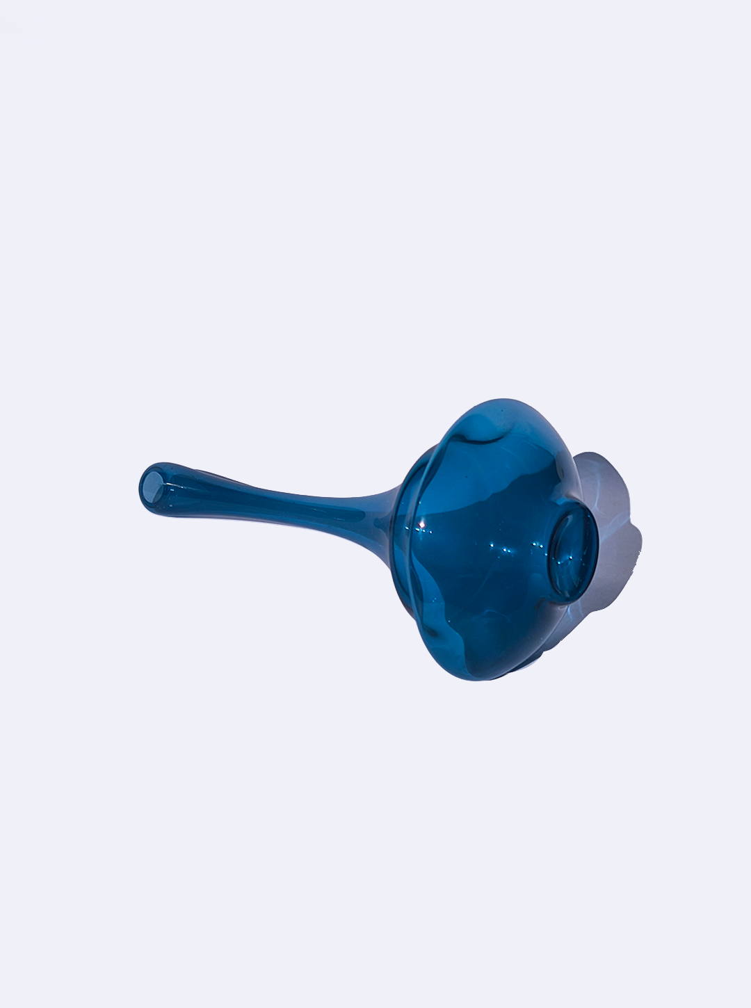 Vintage Blue Glass Soliflore