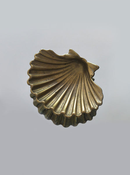 Vintage Shell Brass Vide-Poche