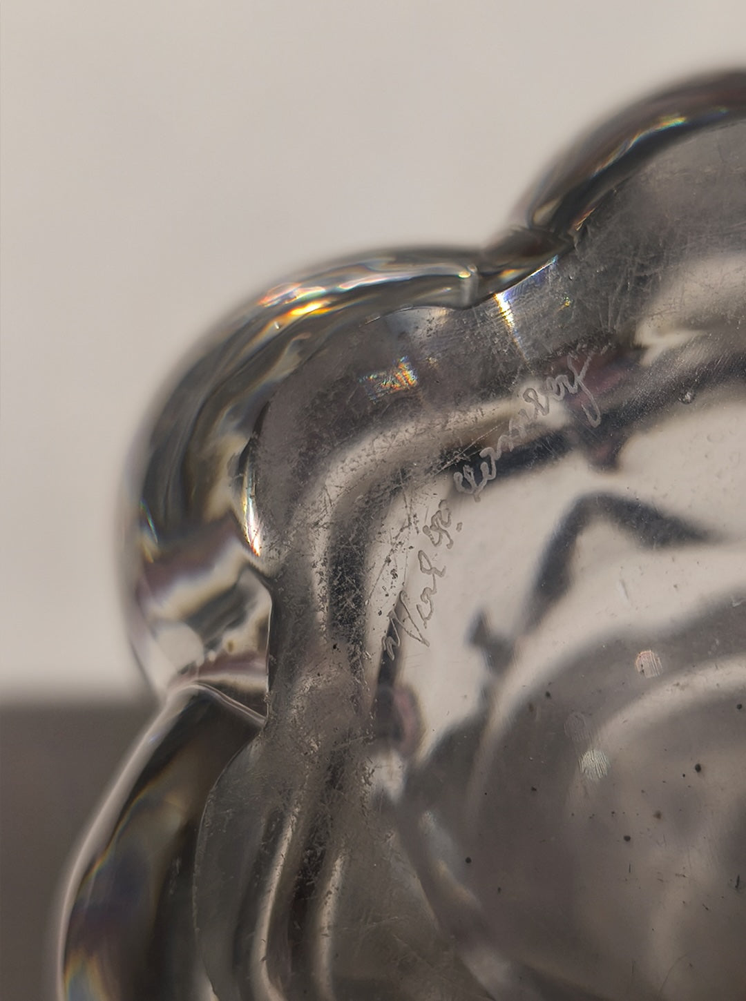 Vintage Crystal Vase